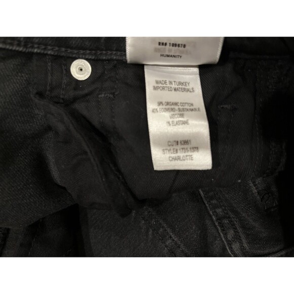 Citizens of Humanity COH womens Charlotte Hi Rise Jeans 23 Button Fly 27" inseam - Picture 13 of 13